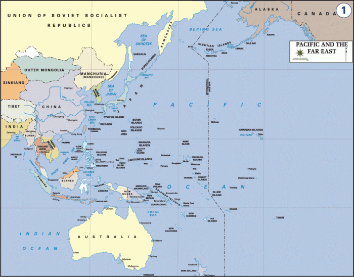 Pacific maps map 1942 war ii history army theater central island asia areas historical japan wwii area military american countries