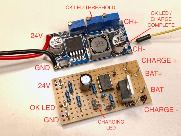 Mikrocontroller lassen laderegler