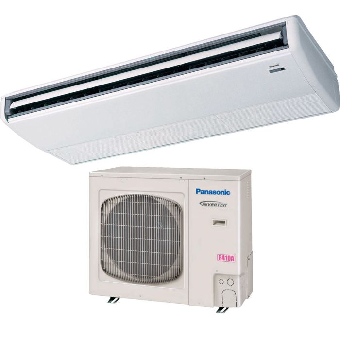 Self contained ceiling mounted air conditioners